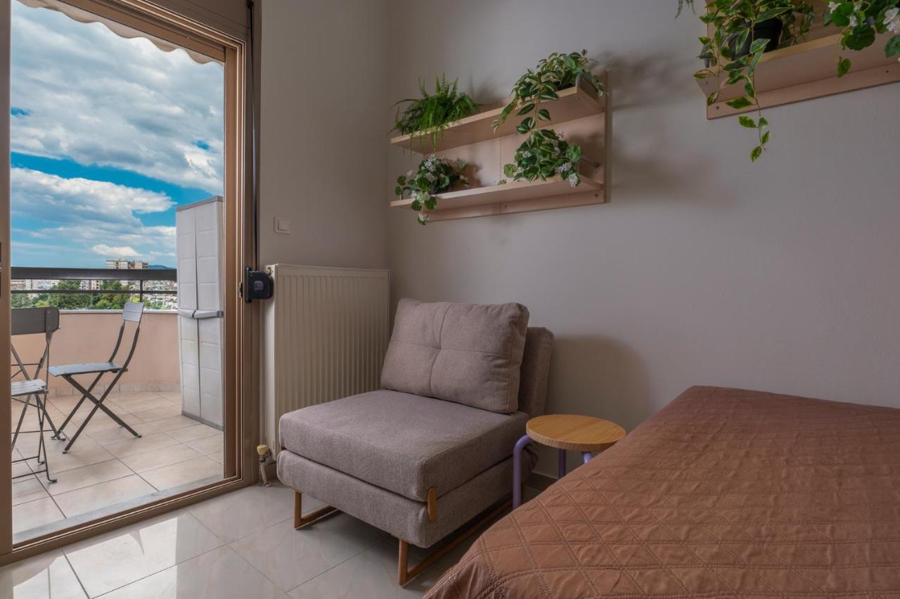 Kosmos Service Beautiful 1 With Additional Cost Parking Appartement Thessalonique